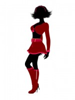 http://www.dreamstime.com/stock-images-sexy-female-christmas-elf-silhouette-illustration-image15165974